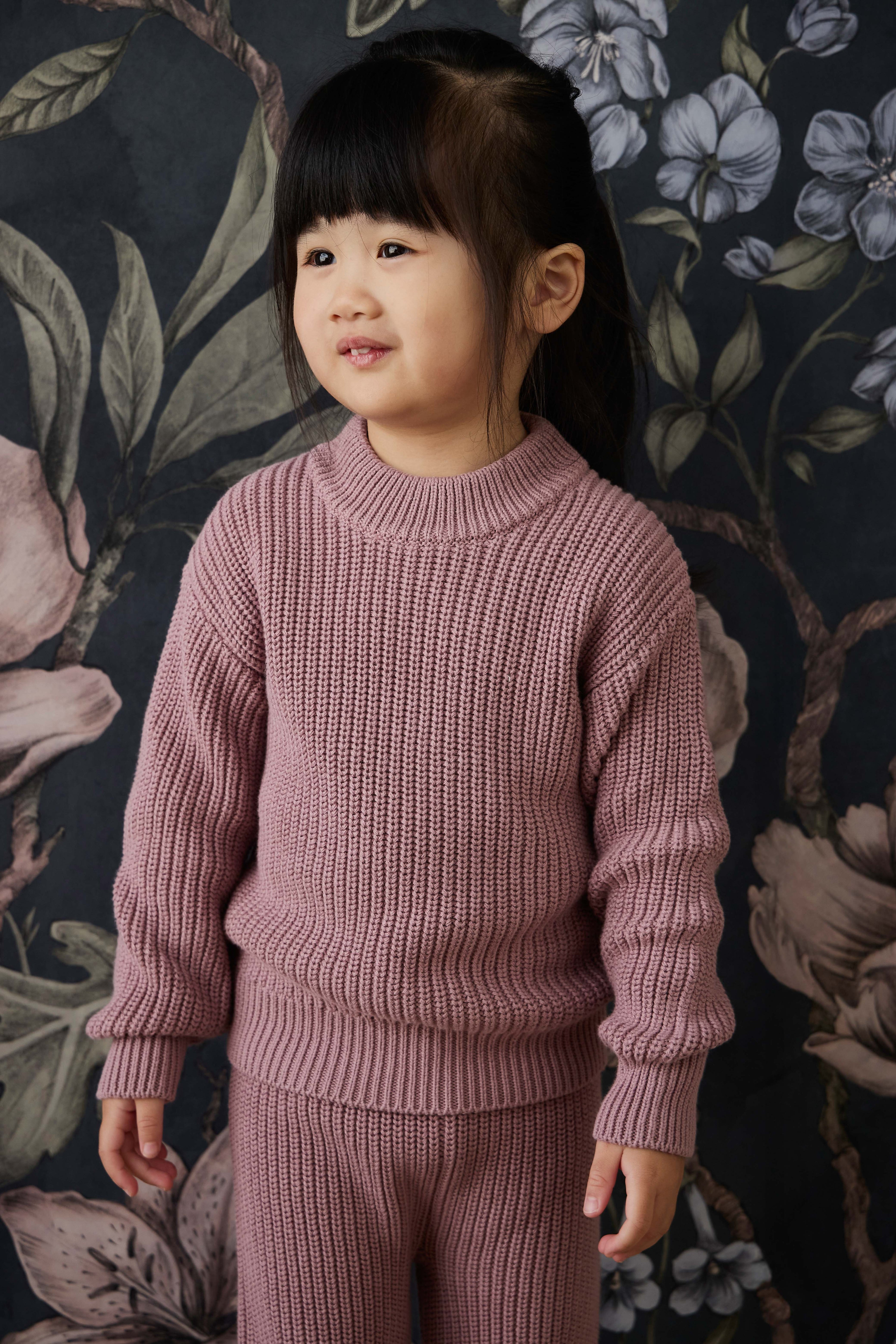 Pantalon décontracté en coton rose rêverie de qualité supérieure avec taille élastiquée et lien à nouer