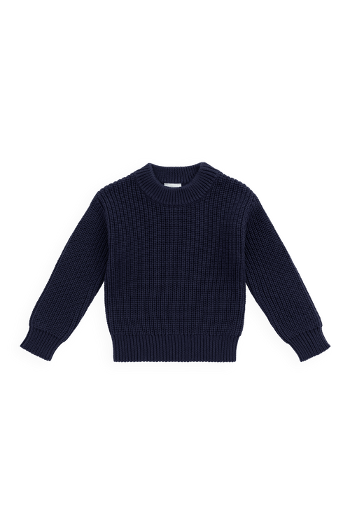 Pull en coton de qualité supérieure, rose classique et rêveur, avec col rond et poignets côtelés